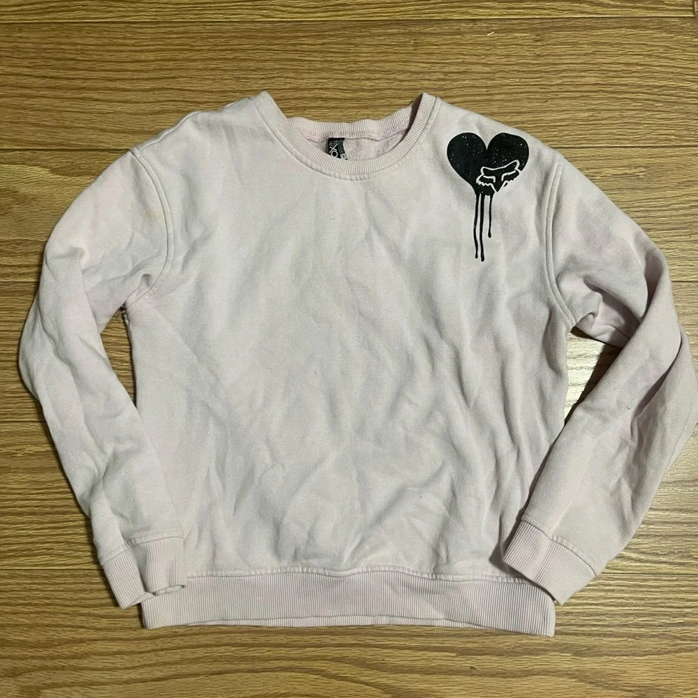 y2k Fox Racing Sweatshirt Small